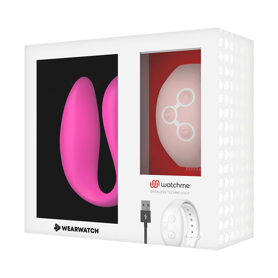 WEARWATCH - VIBRATORE WATCHME DOPPIA TECNOLOGIA FUCSIA / ROSA